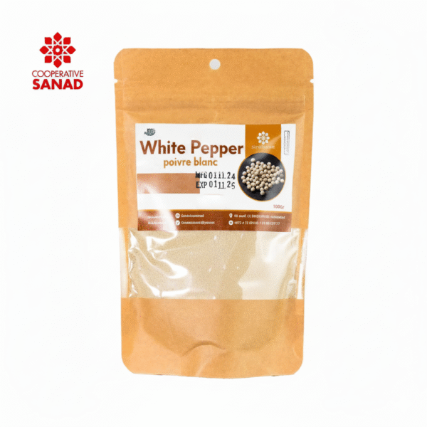 Poivre blanc (الابزار الابيض) 100g - Kraft